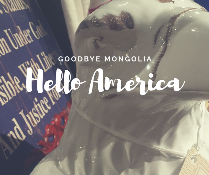 Goodbye Mongolia, Hello America, moving back from living abroad